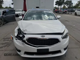 2015 Kia Cadenza Premium with VIN KNALN4D70F5174883, listed as a Copart auction lot 71745964 with 0 mi miles and Salvage Title. Bid and sale history available at carsss.com. Image 5.