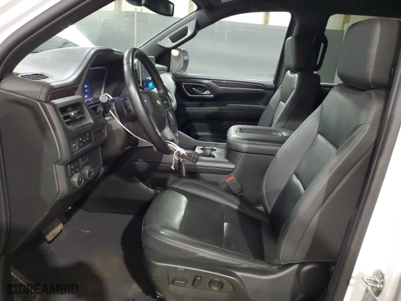 2023 Chevrolet Tahoe LT with VIN 1GNSKNKDXPR375455, listed as a Copart auction lot 53557705 with 61,767 mi miles and Clean Title. Bid and sale history available at carsss.com. Image 7.