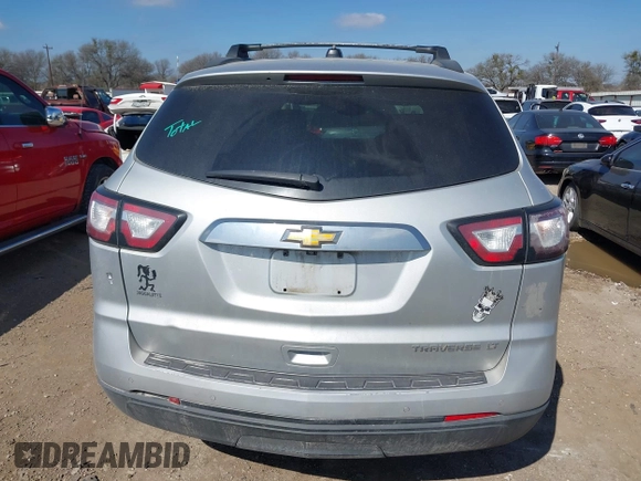 2016 Chevrolet Traverse LT with VIN 1GNKRGKD3GJ176589, listed as a IAAI auction lot 41489907 with 195,141 mi miles. Bid and sale history available at carsss.com. Image 16.