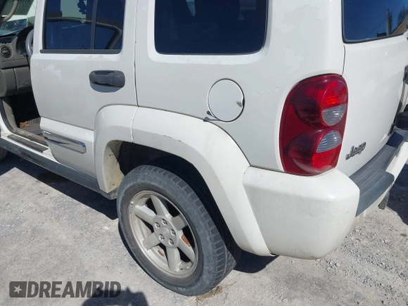 2005 Jeep Liberty Limited with VIN 1J4GK58K65W542553, listed as a IAAI auction lot 41666155 with 164,402 mi miles. Bid and sale history available at carsss.com. Image 6.