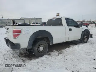 2009 Ford F-150 XL with VIN 1FTRF12839KA68485, listed as a Copart auction lot 44805525 with 213,318 mi miles and Salvage Title. Bid and sale history available at carsss.com. Image 3.
