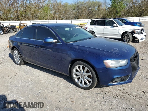 2013 Audi A4 Premium Plus with VIN WAUFFAFL6DN034952, listed as a Copart auction lot 52313145 with 154,754 mi miles and Clean Title. Bid and sale history available at carsss.com. Image 4.