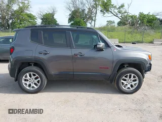 2016 Jeep Renegade Trailhawk with VIN ZACCJBCT4GPC67271, listed as a IAAI auction lot 42502673 with 122,097 mi miles and . Bid and sale history available at DreamBid. Image 14.