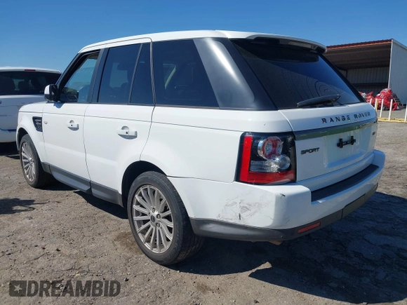 2012 Land Rover Range Rover Sport HSE with VIN SALSF2D40CA745158, listed as a IAAI auction lot 41846123 with 142,927 mi miles. Bid and sale history available at carsss.com. Image 3.