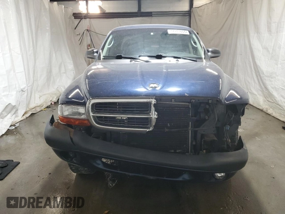 2004 Dodge Dakota Sport with VIN 1D7HG32N54S525290, listed as a Copart auction lot 77141804 with 217,012 mi miles and Salvage Title. Bid and sale history available at carsss.com. Image 5.