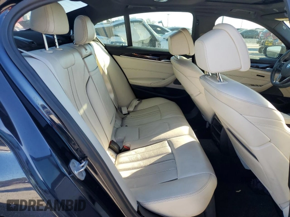 2018 BMW 5 Series 540i with VIN WBAJE5C50JWA92994, listed as a Copart auction lot 45681385 with 63,521 mi miles and Salvage Title. Bid and sale history available at carsss.com. Image 10.