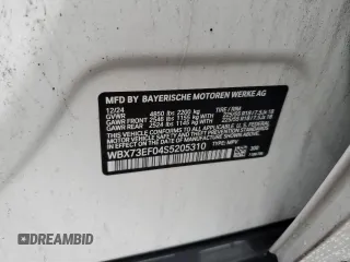 2025 BMW X1 xDrive28i z VIN WBX73EF04S5205310, wystawiony jako Copart lot #51547245 z przebiegiem Nie podano mil oraz Szkody całkowita. Historia ofert i sprzedaży dostępna na DreamBid. Obrazek 14.