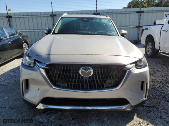 2024 Mazda CX-90 3.3 Turbo Premium with VIN JM3KKDHD5R1162531, listed as a Copart auction lot 49476665 with 0 mi miles and Salvage Title. Bid and sale history available at carsss.com. Image 5.