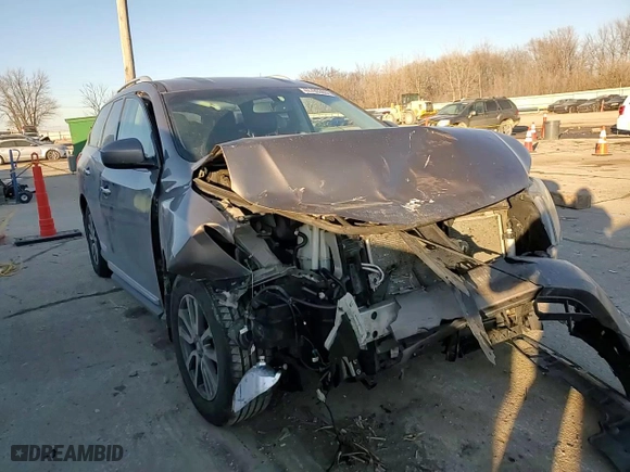 2014 Nissan Pathfinder SV with VIN 5N1AR2MMXEC609326, listed as a Copart auction lot 42709365 with 121,486 mi miles and Salvage Title. Bid and sale history available at carsss.com. Image 14.