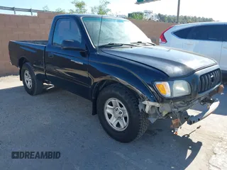 2002 Toyota Tacoma z VIN 5TENL42N92Z064523, wystawiony jako IAAI lot #42228845 z przebiegiem 305 172 mil mil oraz . Historia ofert i sprzedaży dostępna na DreamBid. Obrazek 1.