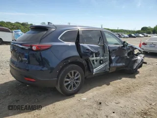 2023 Mazda CX-9 Touring with VIN JM3TCBCY4P0652834, listed as a Copart auction lot 57668725 with 23,370 mi miles and Salvage title. Bid and sale history available at DreamBid. Image 3.