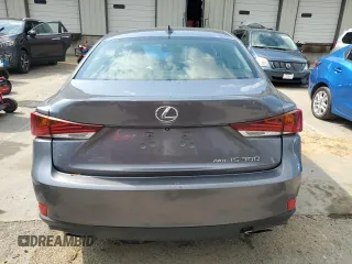 2018 Lexus IS 300 with VIN JTHC81D24J5030385, listed as a Copart auction lot 57968765 with 135,212 mi miles and Salvage title. Bid and sale history available at DreamBid. Image 6.