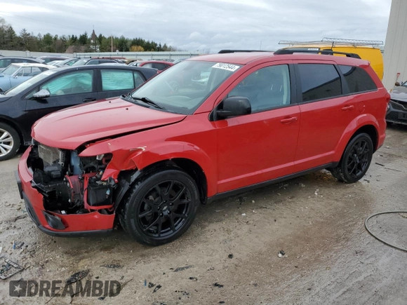 2019 Dodge Journey GT with VIN 3C4PDDEG7KT838175, listed as a Copart auction lot 79012544 with 96,729 mi miles and Salvage Title. Bid and sale history available at DreamBid. Image 1.