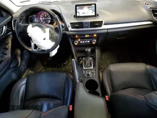 2015 Mazda 3 S Grand Touring with VIN JM1BM1W32F1242067, listed as a Copart auction lot 45106154 with 147,435 mi miles and Salvage Title. Bid and sale history available at DreamBid. Image 8.