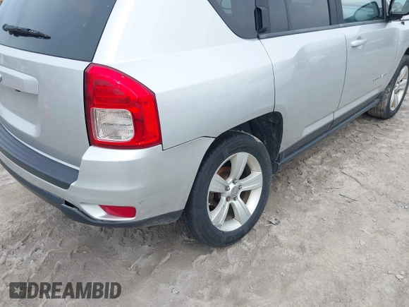 2012 Jeep Compass Sport with VIN 1C4NJDBB4CD624163, listed as a IAAI auction lot 42025783 with 148,928 mi miles. Bid and sale history available at carsss.com. Image 6.