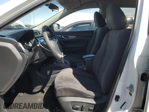 2016 Nissan Rogue SV with VIN KNMAT2MT5GP705373, listed as a Copart auction lot 49397375 with 119,866 mi miles and Salvage Title. Bid and sale history available at carsss.com. Image 7.