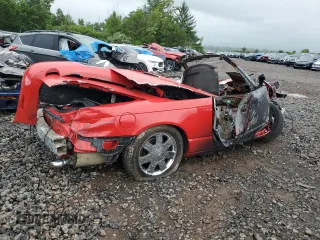 2002 Ford Thunderbird w/Hardtop Premium with VIN 1FAHP60A72Y107020, listed as a Copart auction lot 61056104 with Not Provided miles and Salvage Title. Bid and sale history available at carsss.com. Image 3.