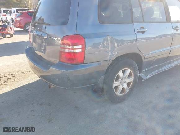 2003 Toyota Highlander with VIN JTEHF21A630152014, listed as a IAAI auction lot 41350269 with 167,444 mi miles. Bid and sale history available at carsss.com. Image 6.