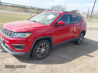 2020 Jeep Compass Latitude with VIN 3C4NJCBBXLT150756, listed as a IAAI auction lot 41483656 with Not Provided miles and . Bid and sale history available at carsss.com. Image 2.