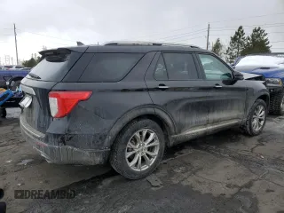 2021 Ford Explorer Limited with VIN 1FMSK7FHXMGB45824, listed as a Copart auction lot 42052065 with 73,159 mi miles and Salvage Title. Bid and sale history available at carsss.com. Image 3.