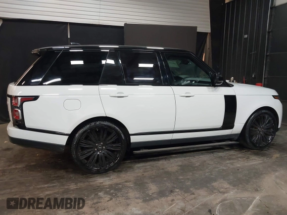 2021 Land Rover Range Rover Westminster with VIN SALGS2RU5MA438449, listed as a IAAI auction lot 40879962 with 25,523 mi miles and . Bid and sale history available at DreamBid. Image 13.