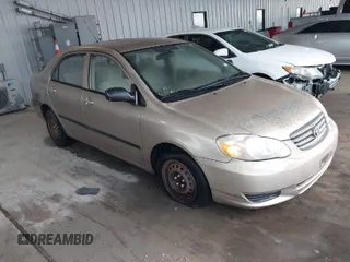 2004 Toyota Corolla CE with VIN 1NXBR32E84Z278003, listed as a IAAI auction lot 41950390 with 152,061 mi miles and . Bid and sale history available at DreamBid. Image 1.