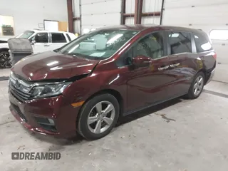 2020 Honda Odyssey EX with VIN 5FNRL6H50LB028372, listed as a IAAI auction lot 40763598 with 38,512 mi miles and . Bid and sale history available at DreamBid. Image 2.