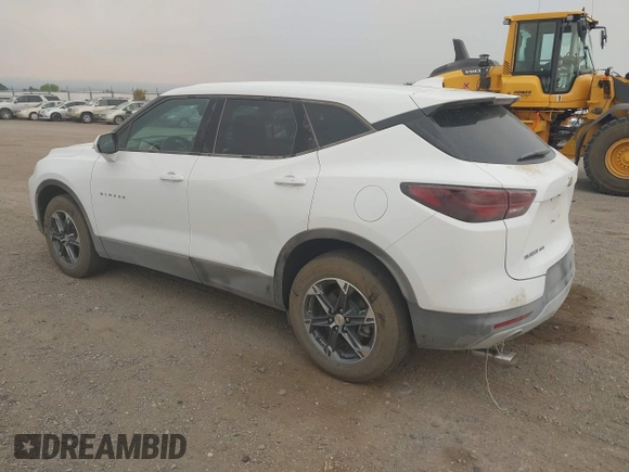 2025 Chevrolet Blazer LT with VIN 3GNKBHR46SS129936, listed as a IAAI auction lot 42761321 with 15,095 mi miles and . Bid and sale history available at DreamBid. Image 3.