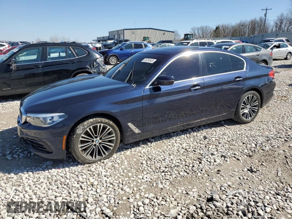 2017 BMW 5 Series 530i xDrive with VIN WBAJA7C39HG904221, listed as a Copart auction lot 50720345 with Not Provided miles and Clean Title. Bid and sale history available at carsss.com. Image 1.