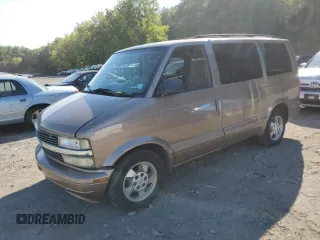 2003 Chevrolet Astro with VIN 1GNEL19X23B119896, listed as a Copart auction lot 68987584 with Not Provided miles and Salvage Title. Bid and sale history available at carsss.com. Image 1.