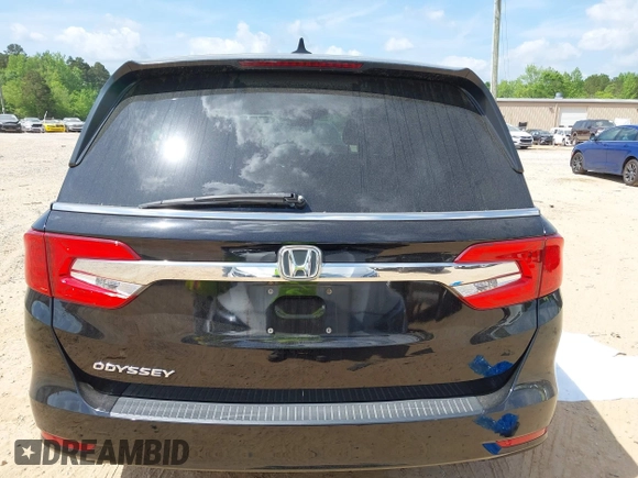 2019 Honda Odyssey EX-L with VIN 5FNRL6H76KB005145, listed as a IAAI auction lot 42075781 with 115,599 mi miles. Bid and sale history available at carsss.com. Image 16.