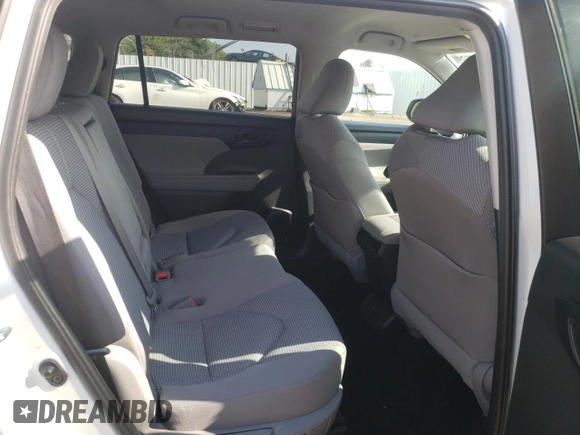 2020 Toyota Highlander L with VIN 5TDCZRBH9LS504672, listed as a Copart auction lot 54147505 with 49,879 mi miles and Salvage title. Bid and sale history available at DreamBid. Image 11.