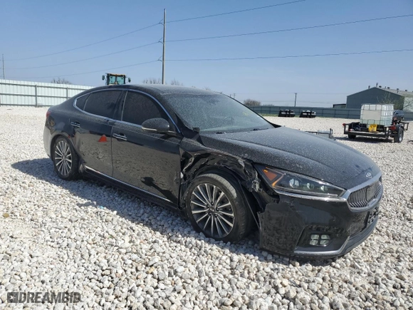 2017 Kia Cadenza Technology with VIN KNALC4J12H5084174, listed as a Copart auction lot 49614325 with 66,984 mi miles and Salvage Title. Bid and sale history available at carsss.com. Image 4.