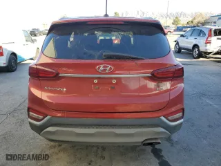 2020 Hyundai Santa Fe SE with VIN 5NMS2CAD9LH208095, listed as a Copart auction lot 85151444 with 206,090 mi miles and Salvage Title. Bid and sale history available at carsss.com. Image 6.