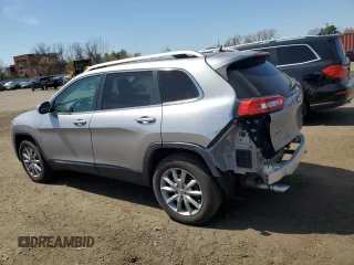 2014 Jeep Cherokee Limited with VIN 1C4PJMDS9EW140843, listed as a Copart auction lot 53610015 with 93,813 mi miles and Salvage Title. Bid and sale history available at carsss.com. Image 2.