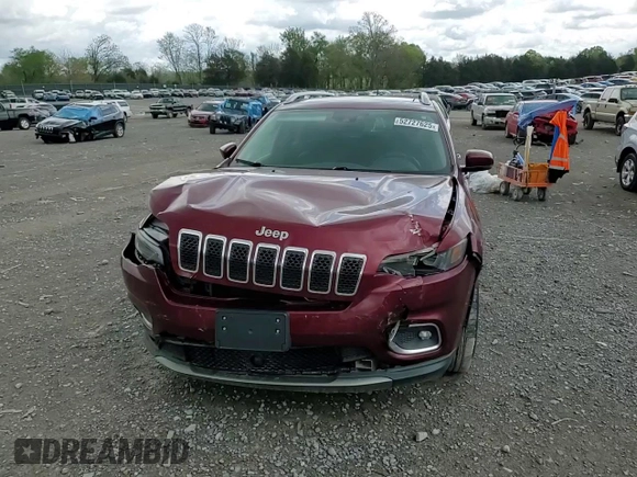 2019 Jeep Cherokee Limited with VIN 1C4PJLDN7KD146362, listed as a Copart auction lot 52727625 with 54,354 mi miles and Clean title. Bid and sale history available at DreamBid. Image 12.