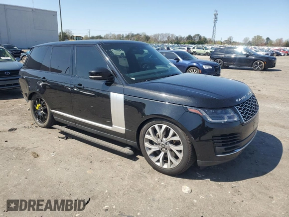 2020 Land Rover Range Rover z VIN SALGS4RY9LA576492, wystawiony jako Copart lot #50909745 z przebiegiem 64 313 mil mil oraz Szkoda całkowita • Salvage title. Historia ofert i sprzedaży dostępna na DreamBid. Obrazek 4.
