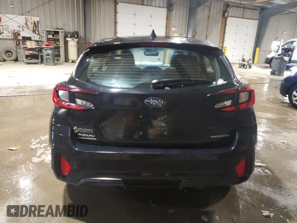 2024 Subaru Impreza with VIN JF1GUABC9R8355835, listed as a Copart auction lot 88776515 with 13,990 mi miles and Salvage Title. Bid and sale history available at carsss.com. Image 6.