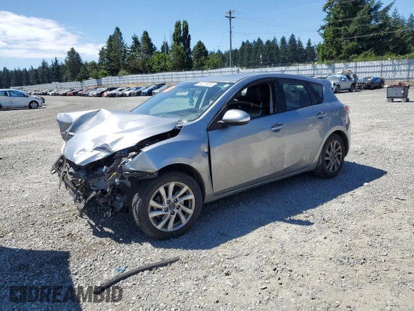 2013 Mazda 3 i Grand Touring with VIN JM1BL1MP2D1829097, listed as a Copart auction lot 64819055 with Not provided miles and Salvage title. Bid and sale history available at DreamBid. Image 1.