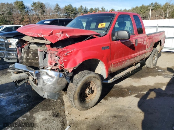 2003 Ford Super Duty F-250 XL with VIN 1FTNX21L23ED04542, listed as a Copart auction lot 83335414 with 207,324 mi miles and Clean Title. Bid and sale history available at carsss.com. Image 1.