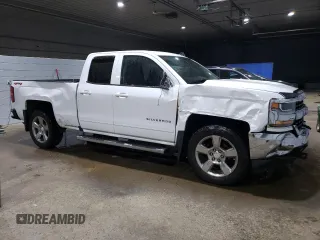 2017 Chevrolet Silverado 1500 LT with VIN 1GCVKREC7HZ242105, listed as a Copart auction lot 55287324 with 101,625 mi miles and Salvage Title. Bid and sale history available at DreamBid. Image 4.