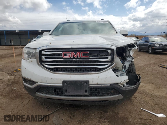 2017 GMC Acadia SLT with VIN 1GKKNULS1HZ227806, listed as a Copart auction lot 51687105 with 164,692 mi miles and Salvage Title. Bid and sale history available at carsss.com. Image 5.