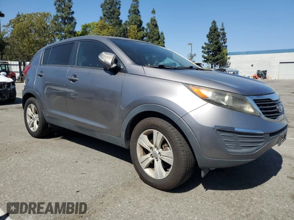 2012 Kia Sportage LX with VIN KNDPB3A22C7286908, listed as a Copart auction lot 58220115 with 171,114 mi miles and Clean title. Bid and sale history available at DreamBid. Image 4.