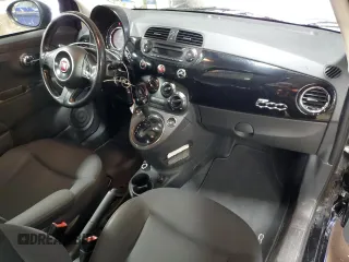 2015 FIAT 500 Pop with VIN 3C3CFFAR5FT501672, listed as a Copart auction lot 52784455 with 63,635 mi miles and Salvage Title. Bid and sale history available at carsss.com. Image 8.