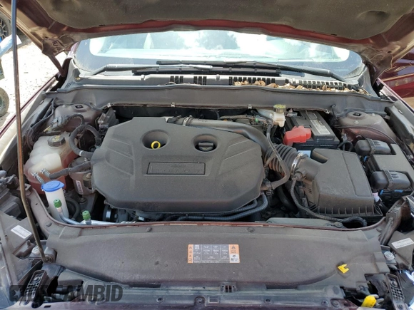 2017 Ford Fusion Titanium with VIN 3FA6P0D95HR208813, listed as a Copart auction lot 60832915 with 62,920 mi miles and Salvage title. Bid and sale history available at DreamBid. Image 11.