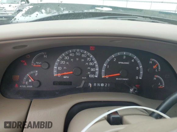 2002 Ford Expedition Eddie Bauer with VIN 1FMPU18LX2LA39571, listed as a Copart auction lot 58774915 with 388,886 mi miles and Salvage title. Bid and sale history available at DreamBid. Image 9.