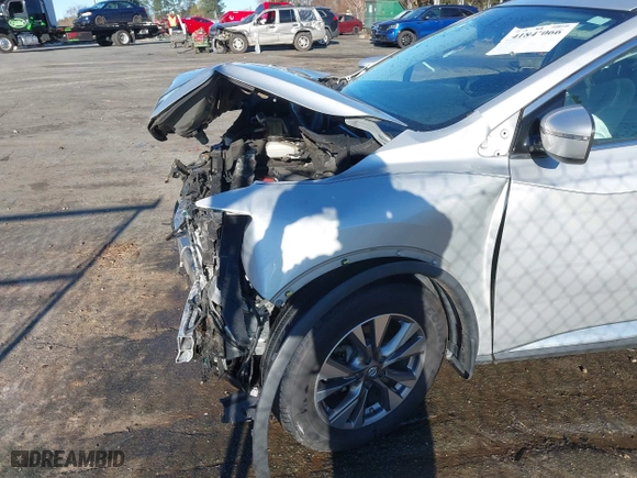 2016 Nissan Murano SL with VIN 5N1AZ2MH0GN127393, listed as a IAAI auction lot 41847066 with 138,766 mi miles. Bid and sale history available at carsss.com. Image 20.