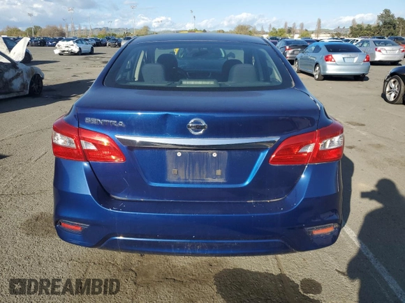 2016 Nissan Sentra SV with VIN 3N1AB7AP1GY337847, listed as a Copart auction lot 50932195 with 164,894 mi miles and Salvage Title. Bid and sale history available at DreamBid. Image 6.