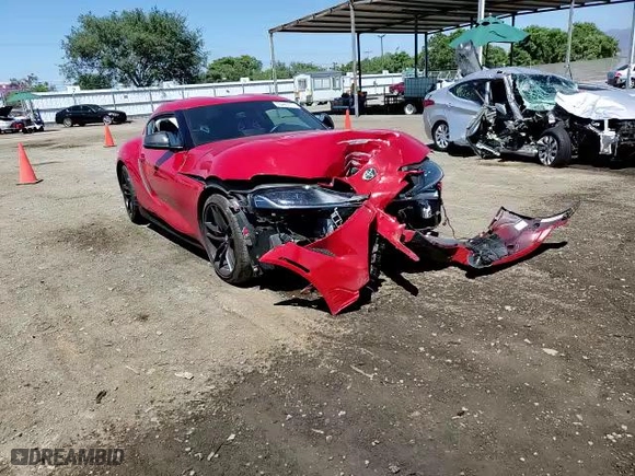 2020 Toyota GR Supra 3.0 with VIN WZ1DB4C09LW020555, listed as a Copart auction lot 65440913 with 0 mi miles. Bid and sale history available at carsss.com. Image 11.