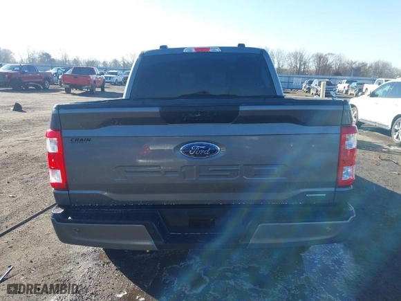 2022 Ford F-150 XL with VIN 1FTFW1E80NKE99701, listed as a IAAI auction lot 41621343 with 34,293 mi miles. Bid and sale history available at carsss.com. Image 16.